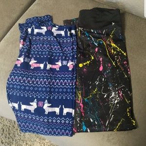 Girls leggings 14/16